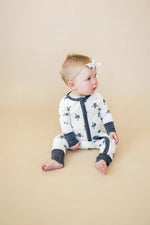 Little Joy Co. Batty For Bedtime Bamboo Zippy Romper Newborn Soft Only - Everetts Place Boutique - 