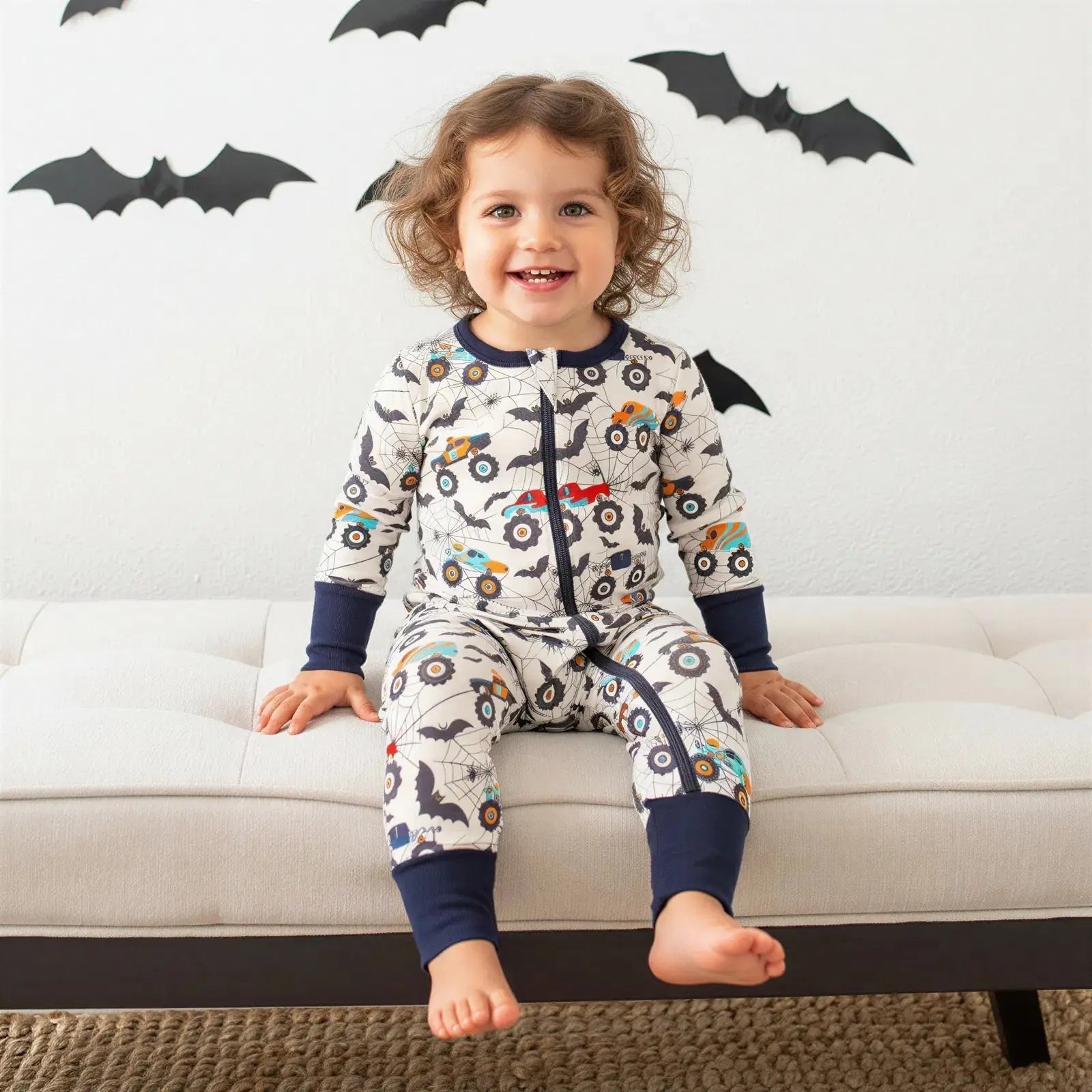 Batty Wheels Convertible Coverall - Sleeve, Baby & Toddler Clothing, Textile, Child, Overall | Everetts Place