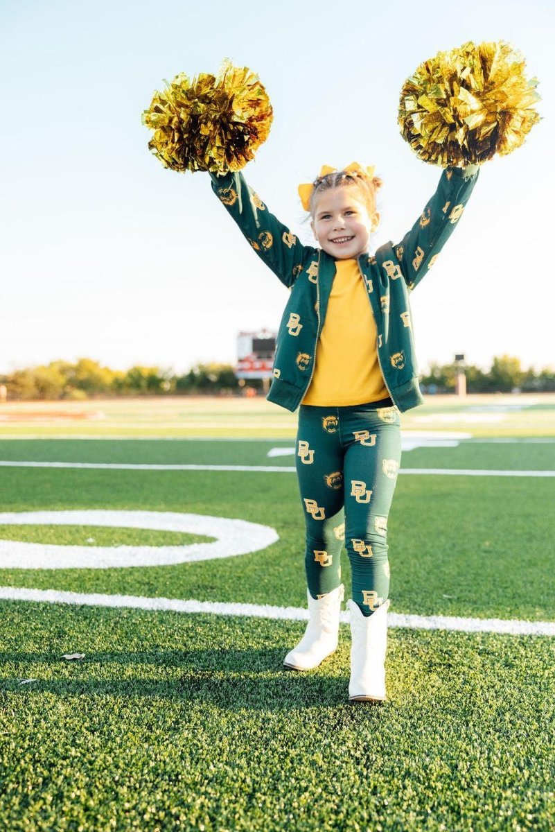 Mila & Rose ® Baylor Green Bear Leggings - 