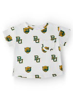 Mila & Rose ® Baylor White Bear Ruffle Pocket Tee - 