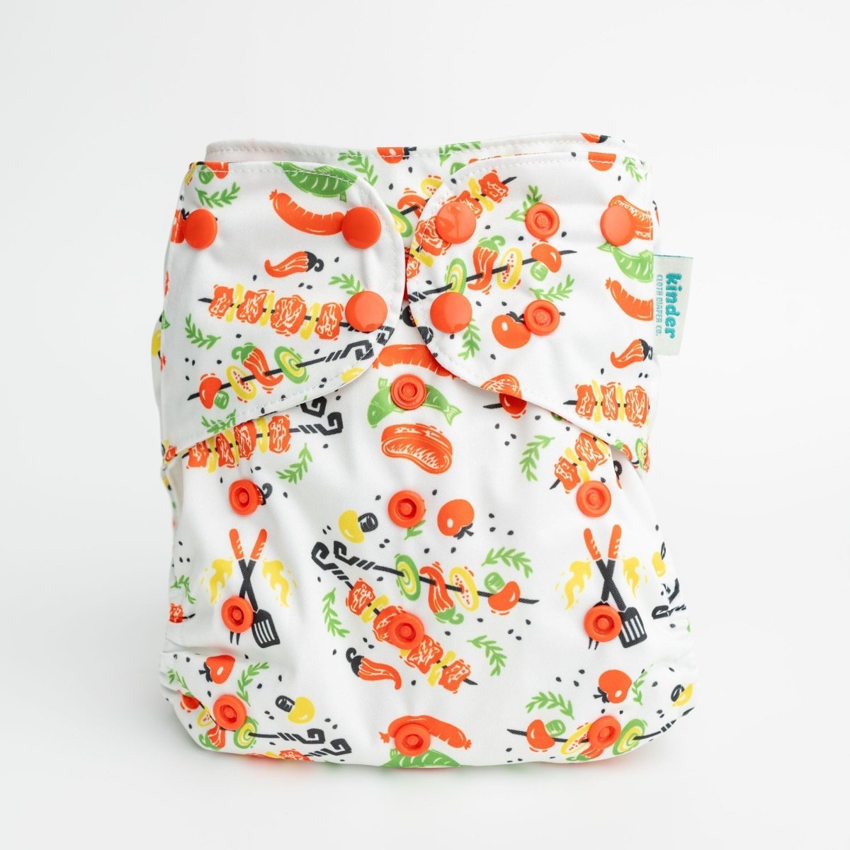 Food: Essentials Pocket Cloth Diaper with Athletic Wicking Jersey, Grows with your Baby - Everetts Place Boutique -