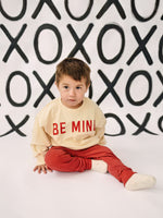 Little Joy Co. Be Mine Crewneck Sweatshirt - Cream - 
