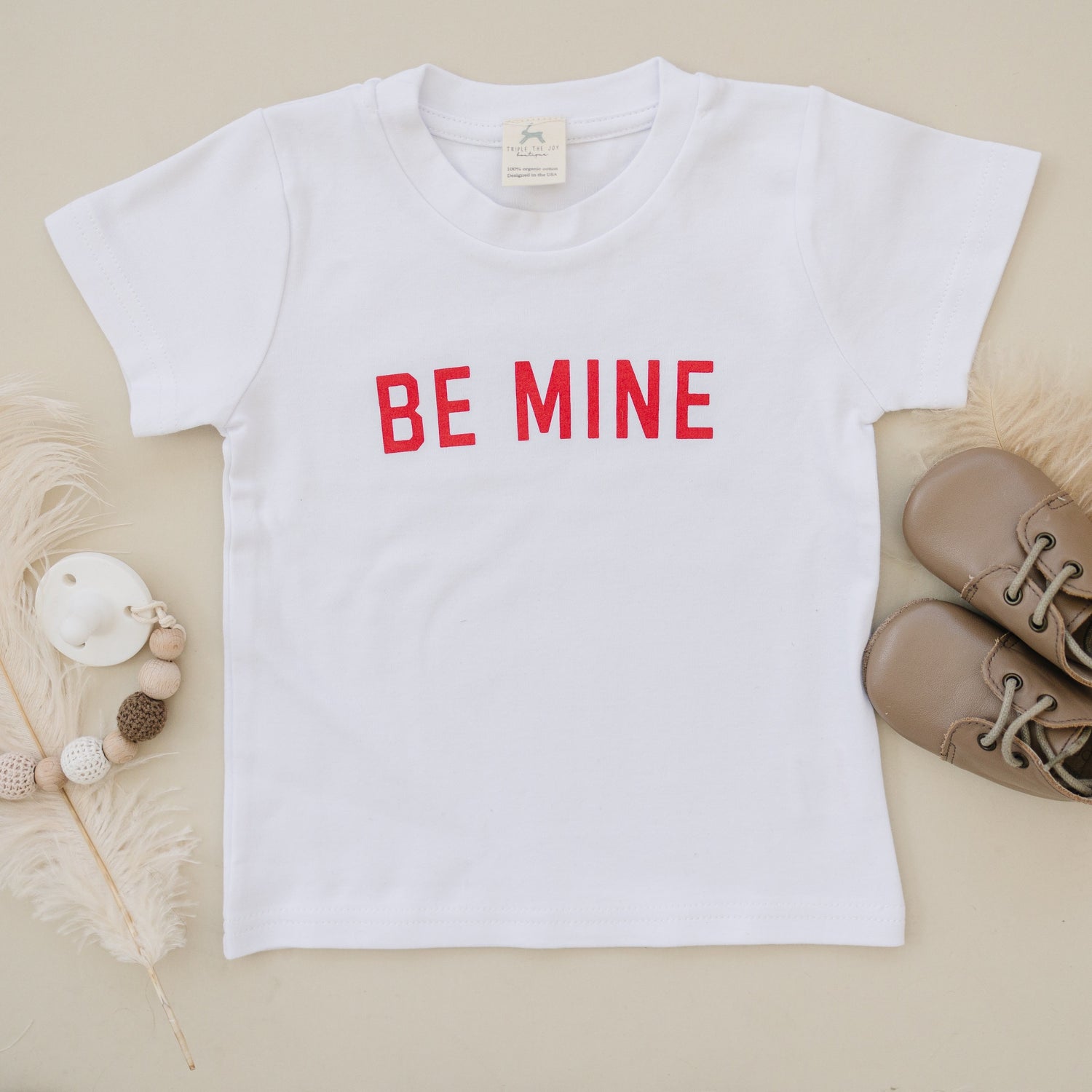 Little Joy Co. Be Mine Organic Cotton Tee - more colors - 