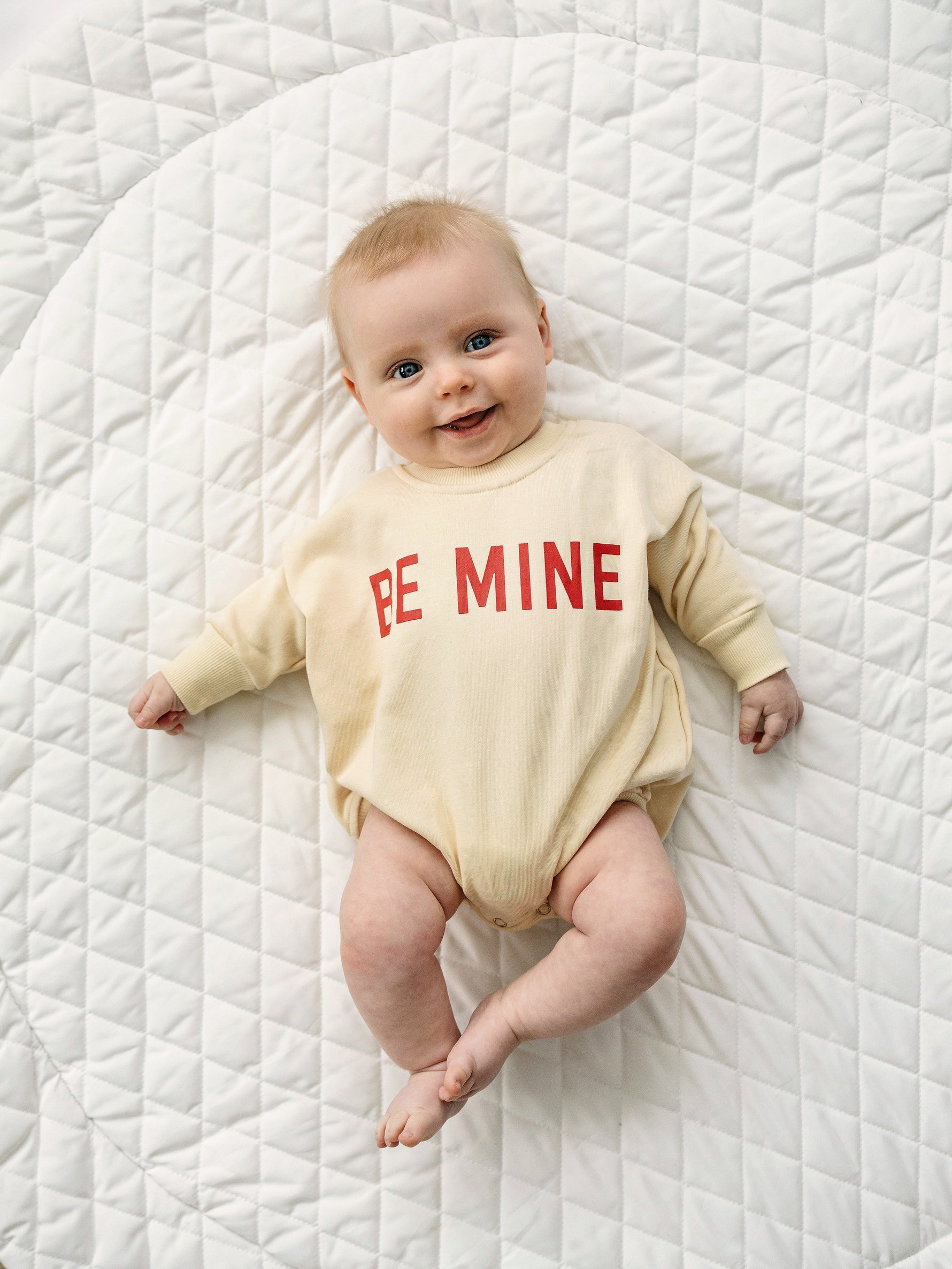Little Joy Co. Be Mine Sweatshirt Romper - more colors - 
