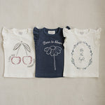 Mebie Baby Be The Light Ruffle Tee - 