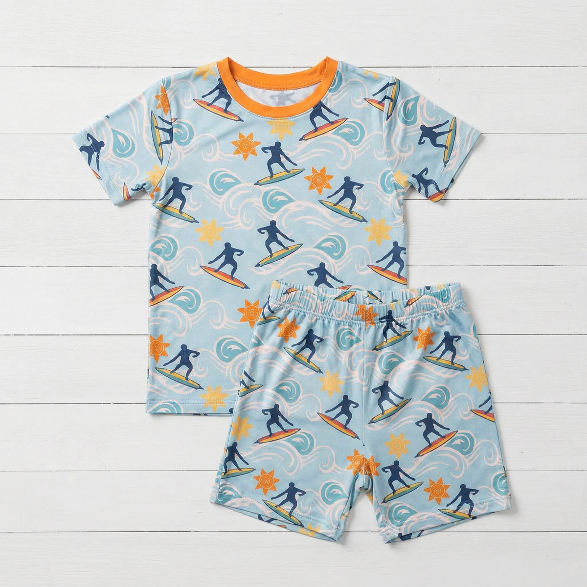 Beach Break  Shorts Set Pajama by Bestaroo