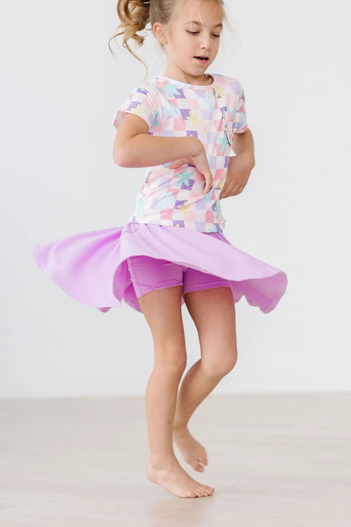 Mila & Rose ® Beach Days Ruffle Pocket Tee - 
