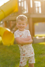 Little Joy Co. Beach Pawty 2pc Bamboo Pajama Set for Sleep Comfort - Everetts Place Boutique - 