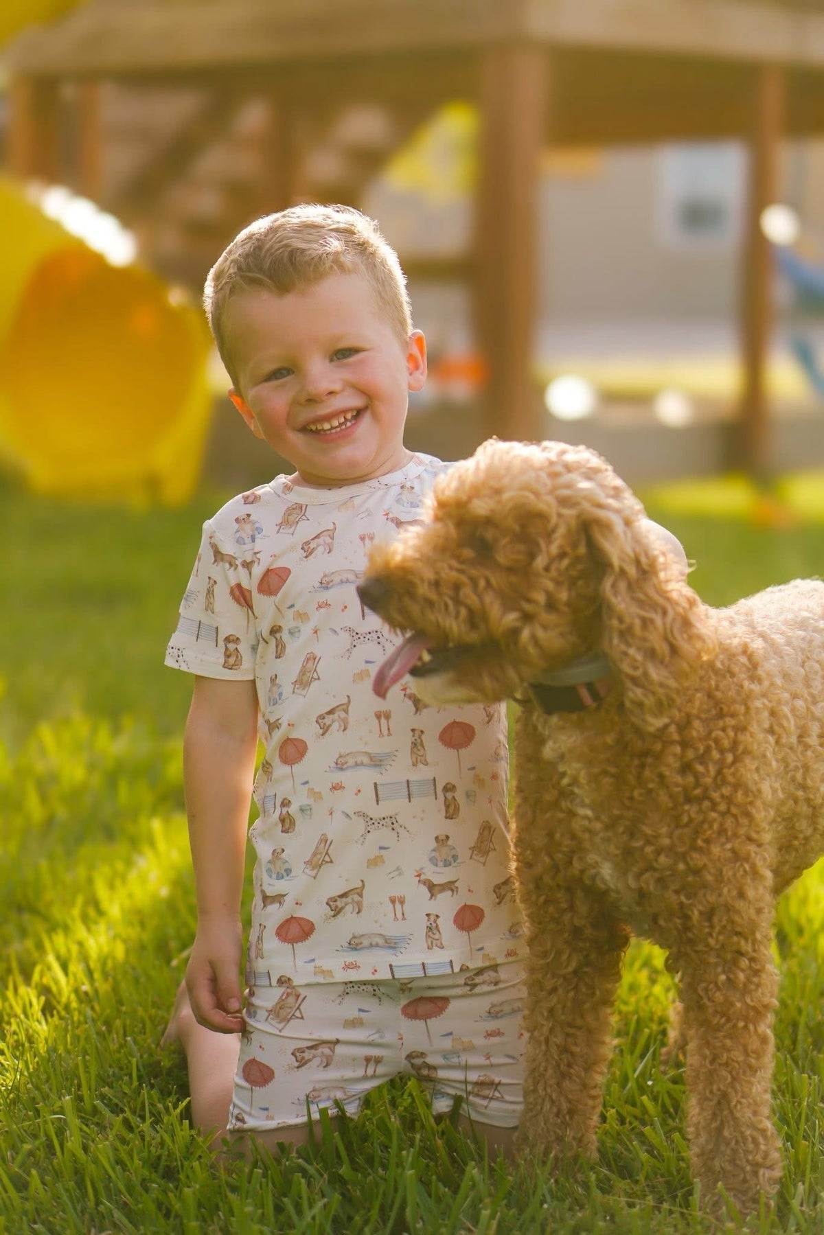Little Joy Co. Beach Pawty 2pc Bamboo PajamasEveretts Place