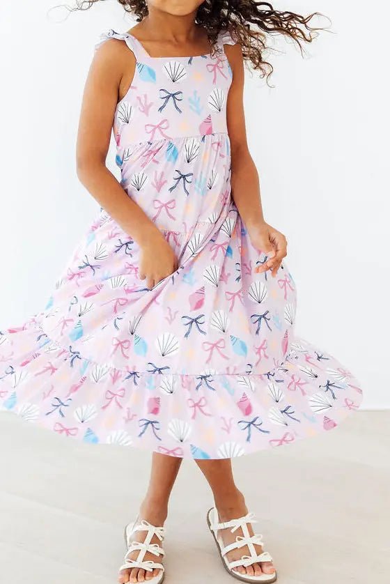 Mila & Rose ® Beachside Bows Ruffle Maxi Dress - 