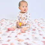 LollyBanks Bear Hugs Zipper One Piece Pajama - 