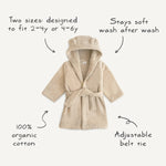 Mushie Bear Robe - 