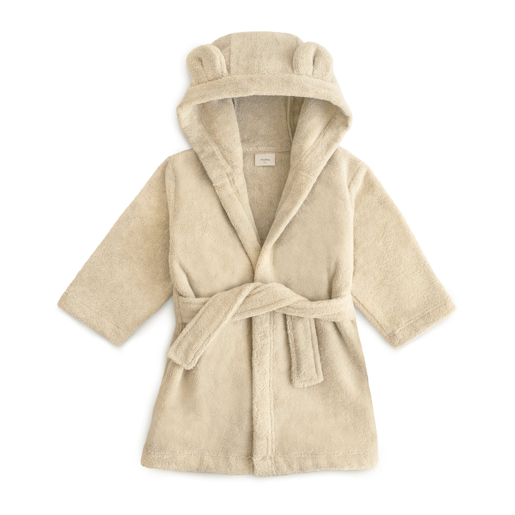Bear Robe - White, Fur, Natural material, Hood, Robe | Everetts Place