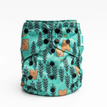 Animals and Insects: Essentials Pocket Cloth Diaper with Athletic Wicking Jersey, Grows with your Baby - Everetts Place Boutique - Pocket Diaper