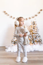 Little Joy Co. Beary Sleepy 2pc Bamboo Pajamas for Kids Soft Comfort - Everetts Place Boutique - 