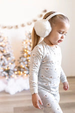 Little Joy Co. Beary Sleepy 2pc Bamboo Pajamas for Kids Soft Comfort - Everetts Place Boutique - 