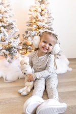 Little Joy Co. Beary Sleepy 2pc Bamboo Pajamas for Kids Soft Comfort - Everetts Place Boutique - 