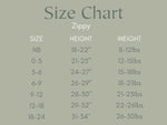 Little Joy Co. Beary Sleepy Bamboo Zippy Romper With Foldover Feet - Everetts Place Boutique - 