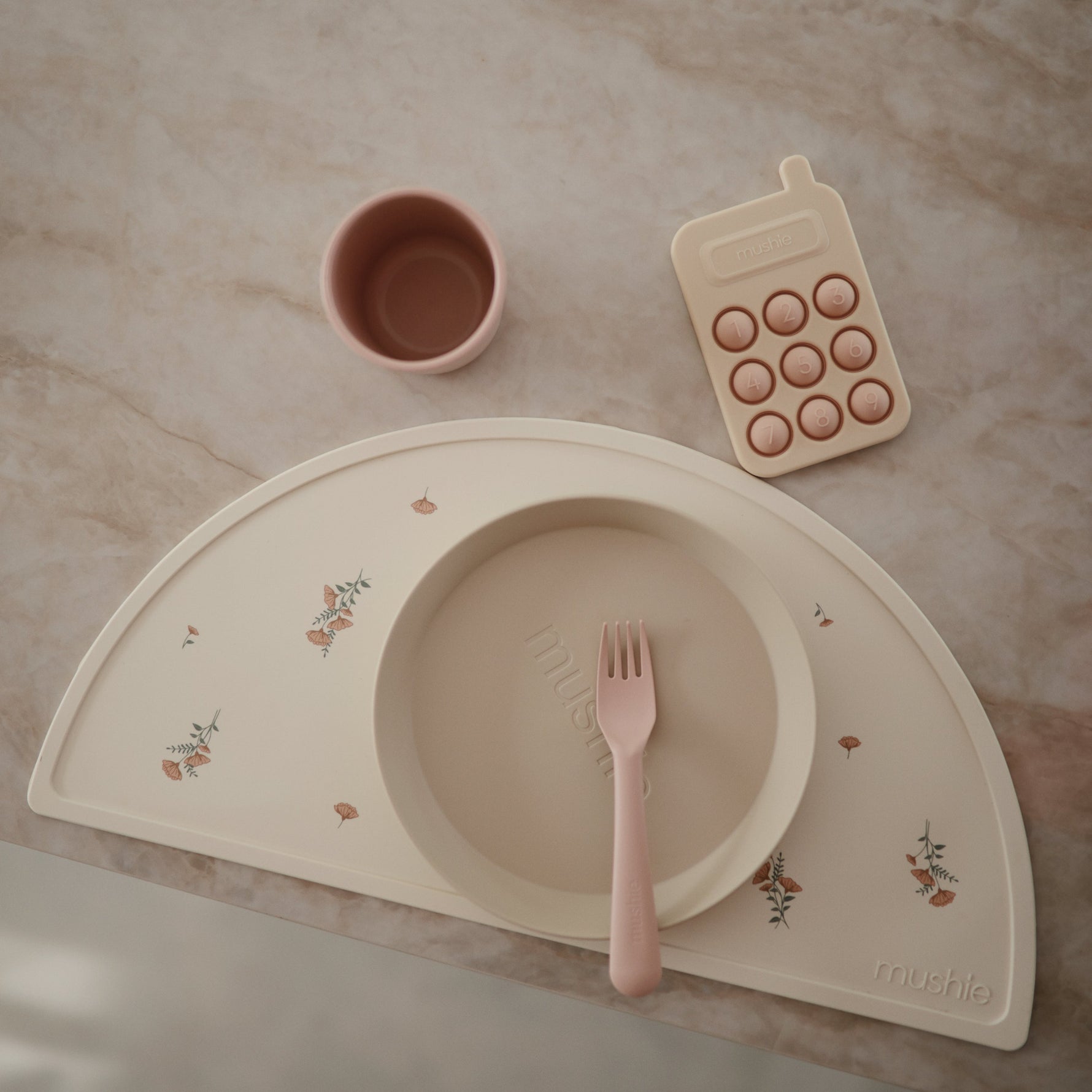 Silicone Placemat, Polka Dot by Mushie
