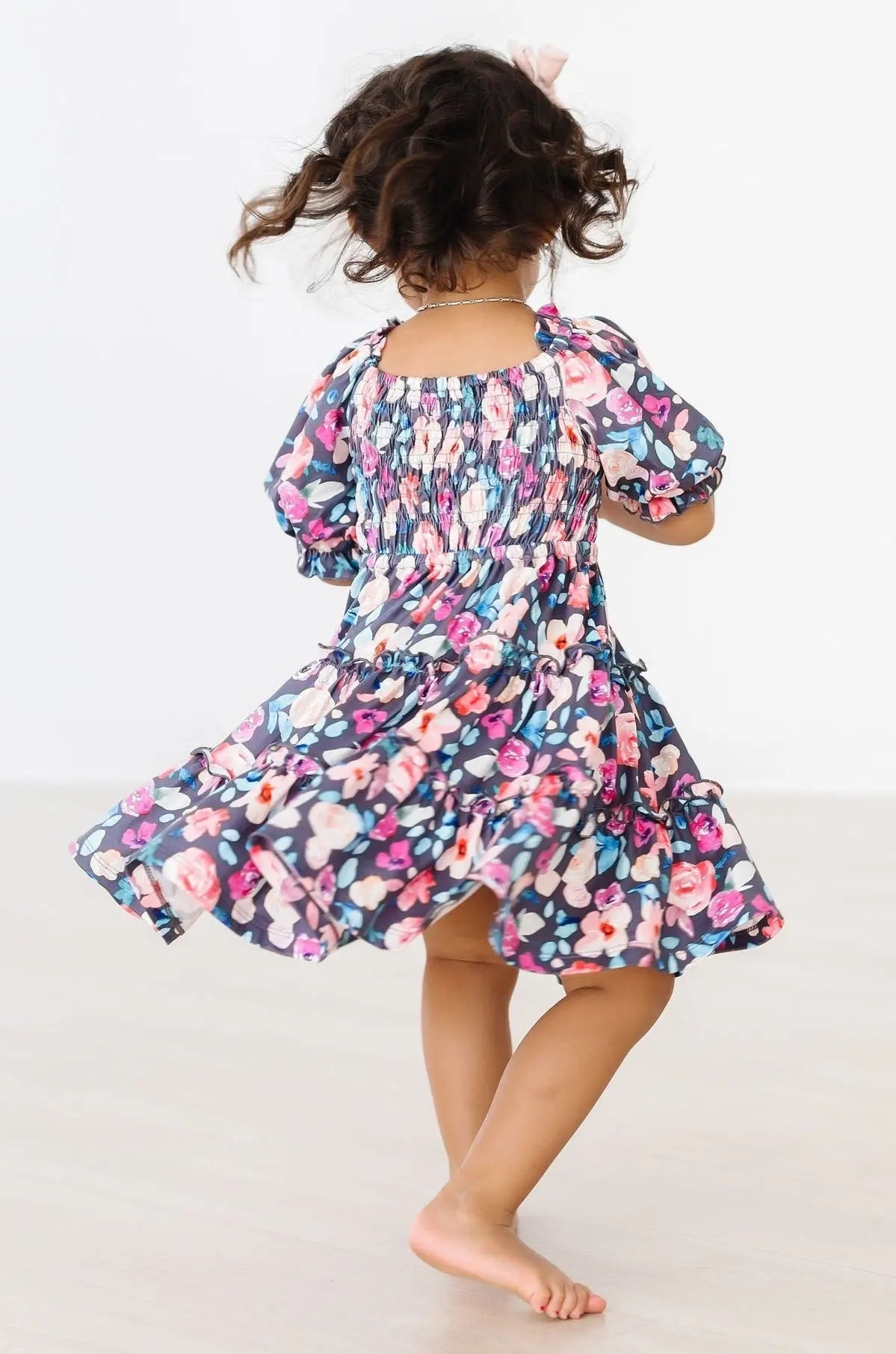 Mila & Rose ® Beauty in Bloom Smocked Ruffle Dress - 