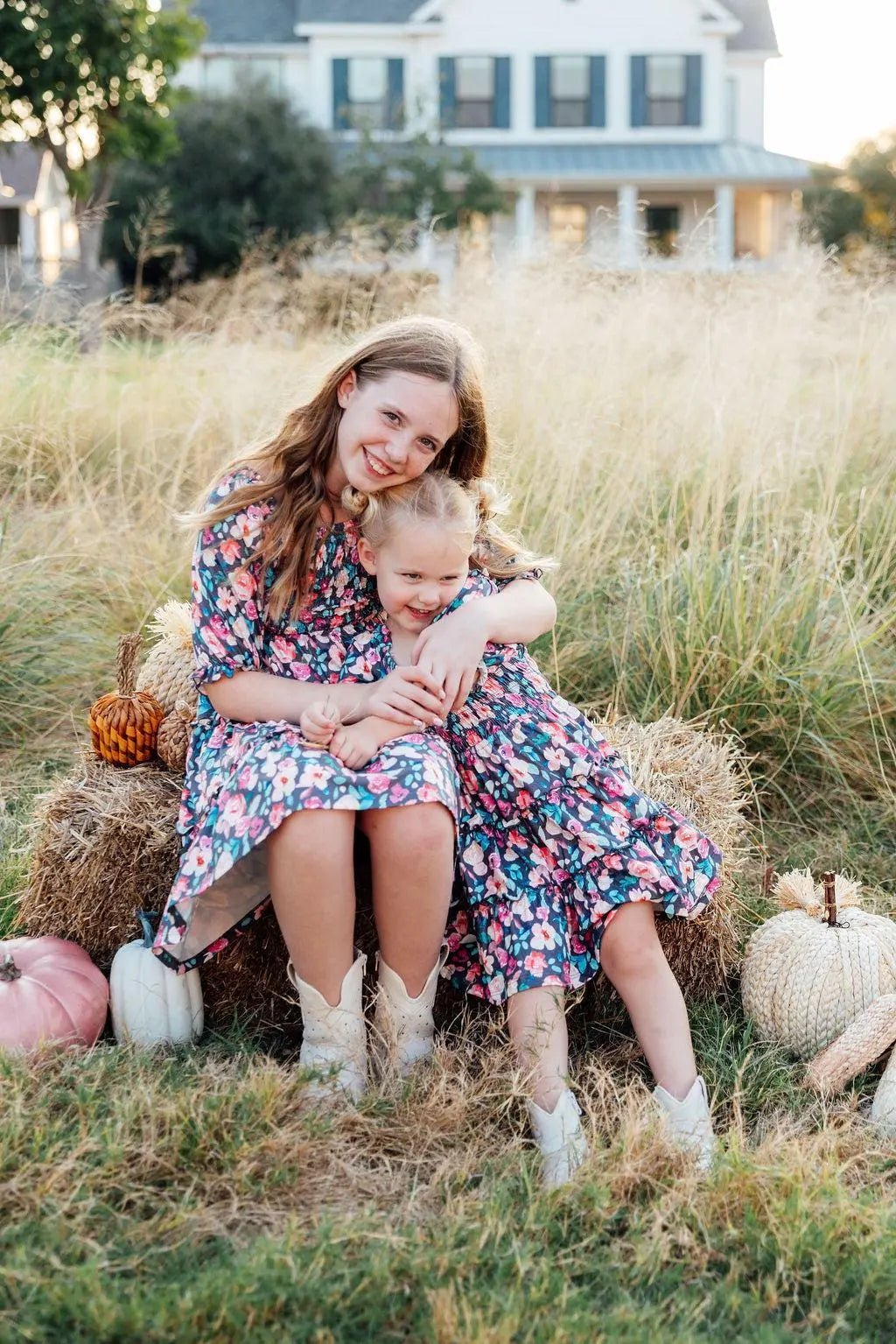 Mila & Rose ® Beauty in Bloom Smocked Ruffle Dress - 
