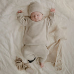 Mushie Star Lovey Blanket Made From 100 Percent Organic Cotton Soft Colors - Home & Garden > Linens & Bedding > Bedding > Blankets Blanket
