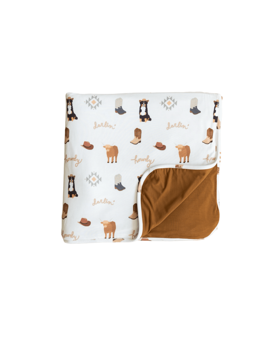 Hugga Babies Bedtime Buckaroo Huggable Blanket - Everetts Place Boutique - 