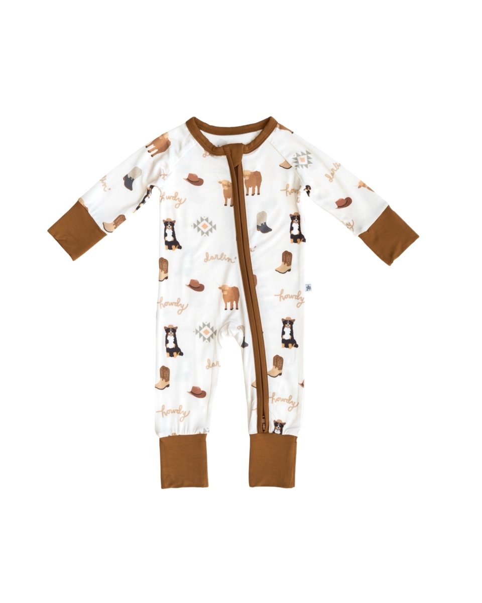 Hugga Babies Bedtime Buckaroo Zipper Lounger - Everetts Place Boutique - 