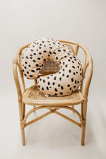 Little Mae & Co Beige Black Marks Sahara Nursing Pillow Cover - 