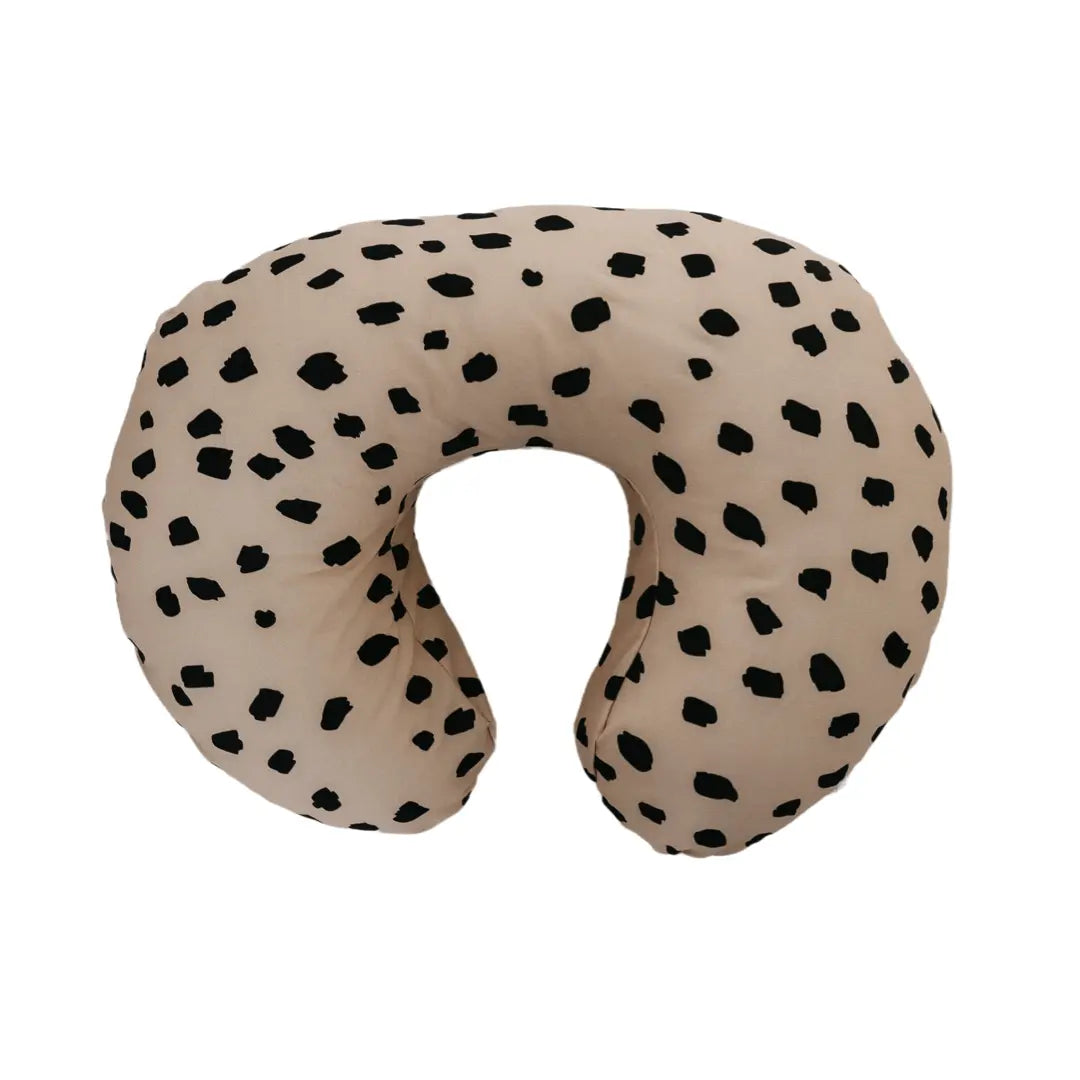 Little Mae & Co Beige Black Marks Sahara Nursing Pillow Cover - 