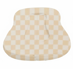 Little Mae & Co Beige White Checkered New Lounger Curve Cover - 