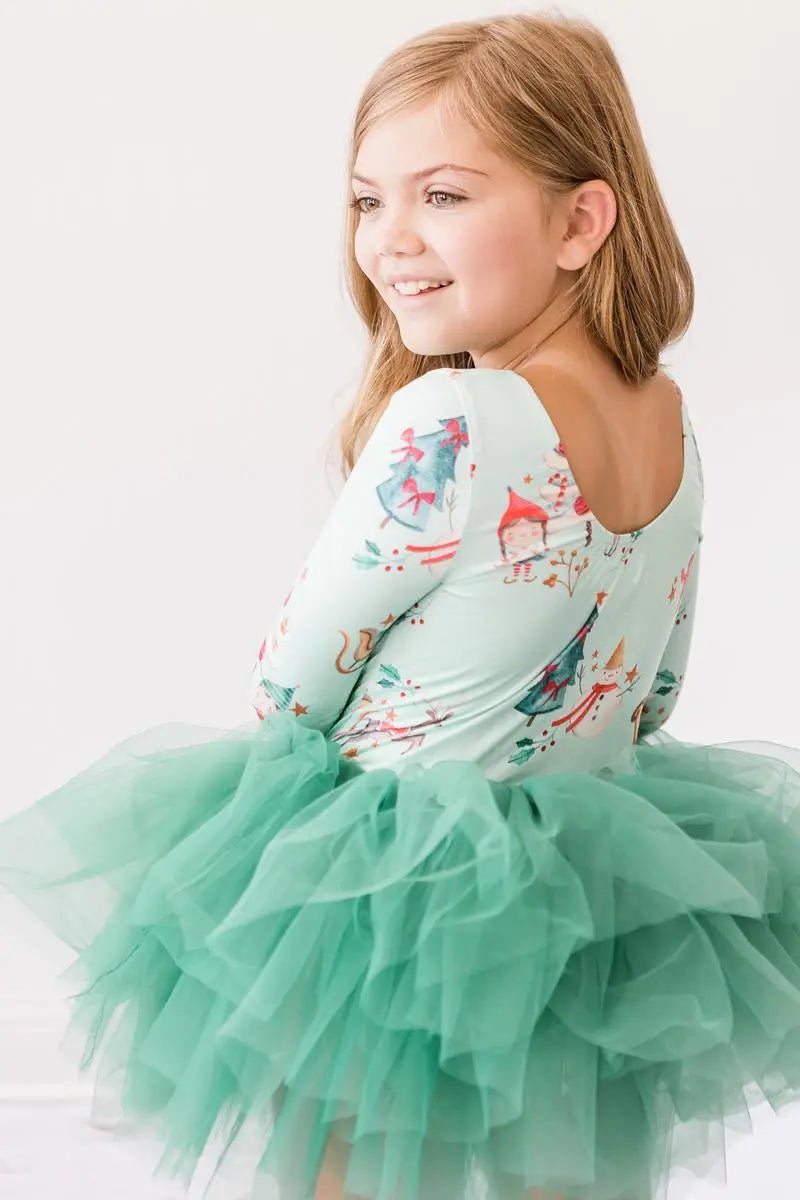 Mila & Rose ® Believe in Your Elf 3/4 Tutu Leotard - 