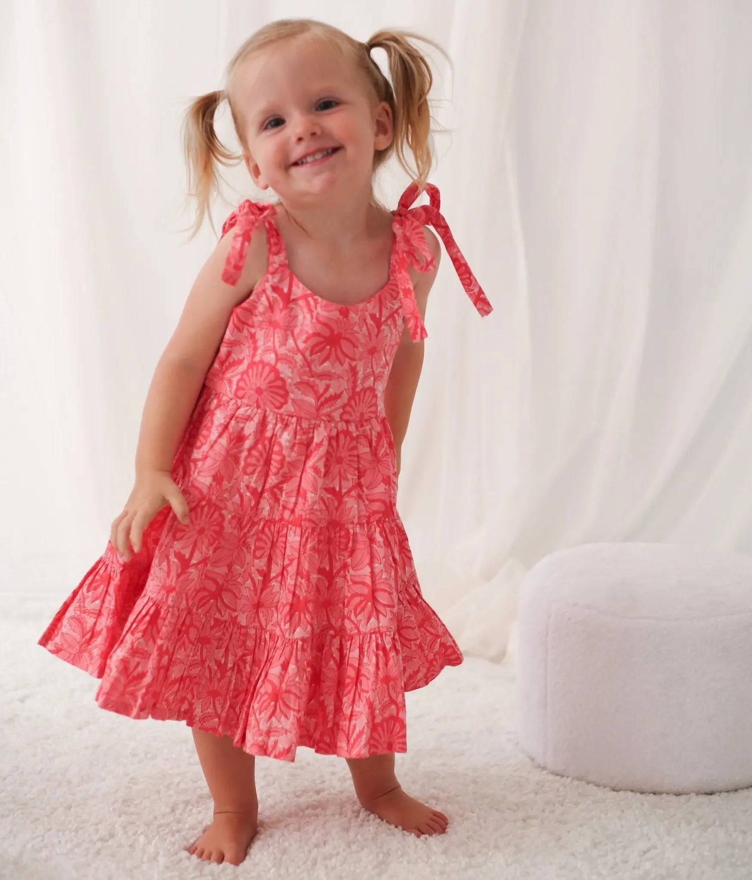 Bestaroo Bella Pink Floral Dress - 