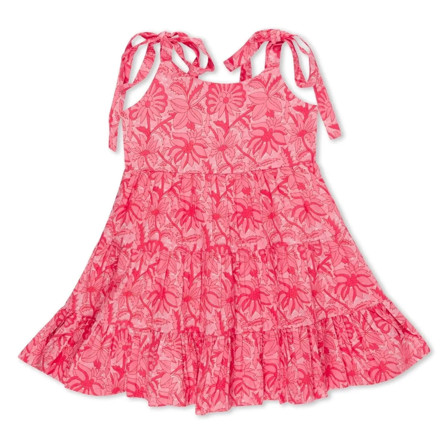 Bestaroo Bella Pink Floral Dress - 