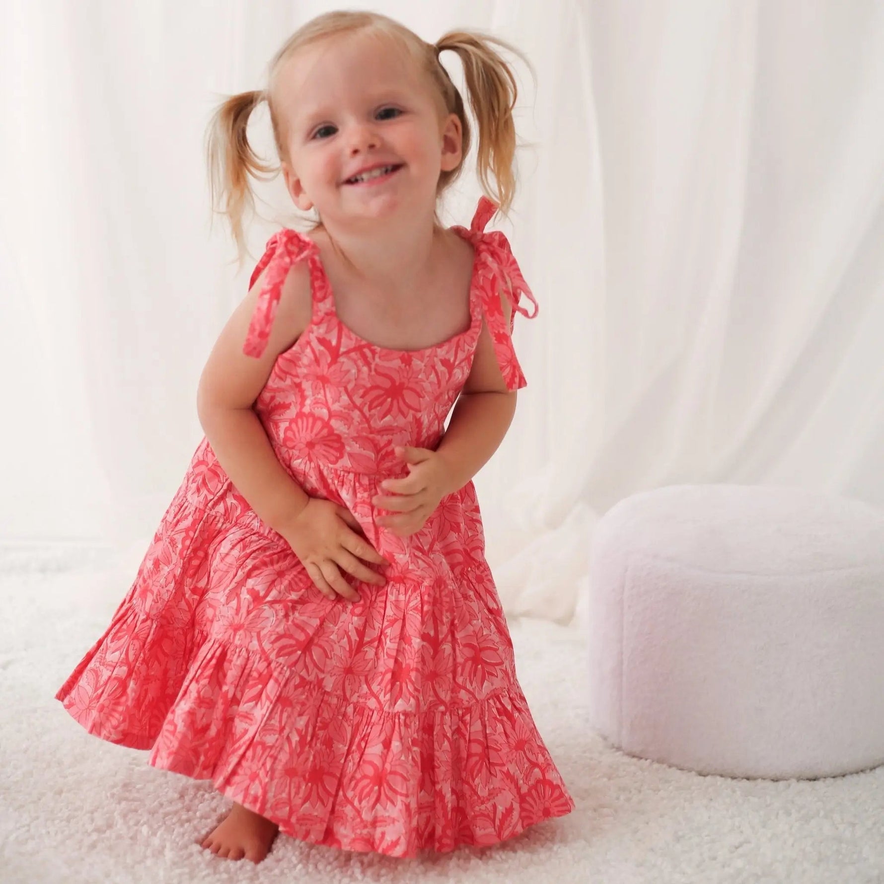 Bestaroo Bella Pink Floral Dress - 