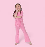 DREAM BIG LITTLE CO BELLA PINK RIB DREAM GIRL'S FLARE SETEveretts Place
