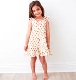 Bestaroo Bella Rust Floral Floral Dress - 