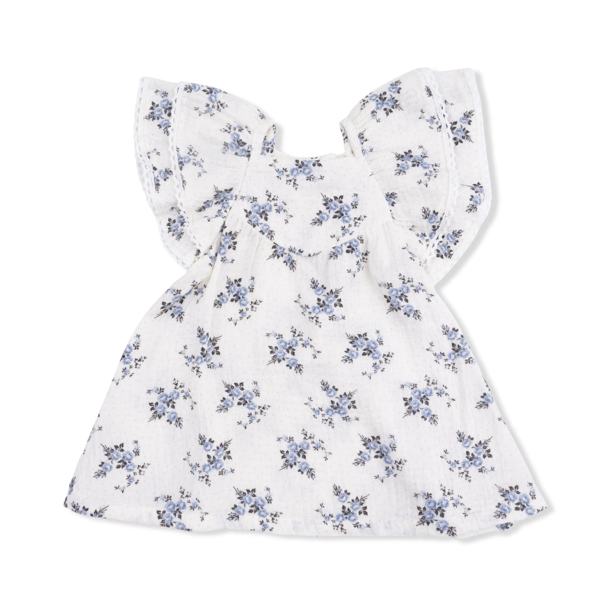 Angel Dear Belle Rosette Dot - V - Neck Dress and Bloomer - 