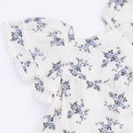 Angel Dear Belle Rosette Dot - V - Neck Dress and Bloomer - 