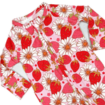 Texas Tushies Berry Cute Bamboo Viscose Zippies with Soft Stretch for Kids Sleepwear - Baby & Toddler Baby & Toddler Clothing