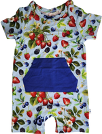 Berry Delight Shorty - Baby & Toddler Clothing, Overall, Produce, Fruit, One-piece garment | Everetts Place