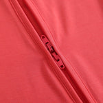 Luxie Charm Berry Red Zippered Baby Romper - Everetts Place Boutique - 