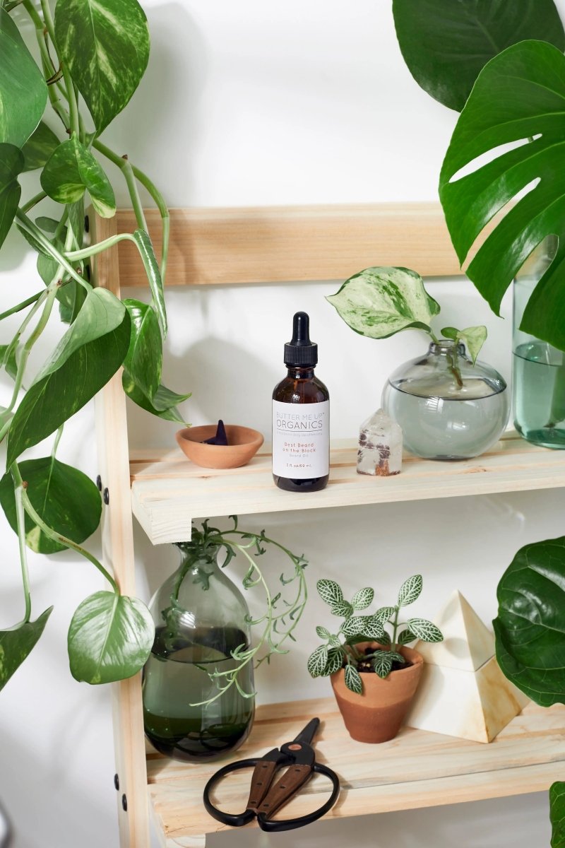 Best Beard On The Block Organic Beard Oil for Nourished Facial Hair - Everetts Place