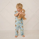 Bestaroo Bestaroo Bamboo Pajama Set For Kids Short Sleeve Nightwear - 