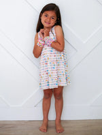 Bestaroo Bestaroo Bamboo Toddler Dress Racerback Long Sleeves Soft - 