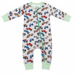 Bestaroo Bestaroo Convertible Coverall Bamboo Viscose Two Way Zipper Footed Or Footless - 