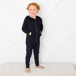 Bestaroo Bestaroo Cozy Midnight Zippered Hoodie Bamboo Cotton For Babies - 