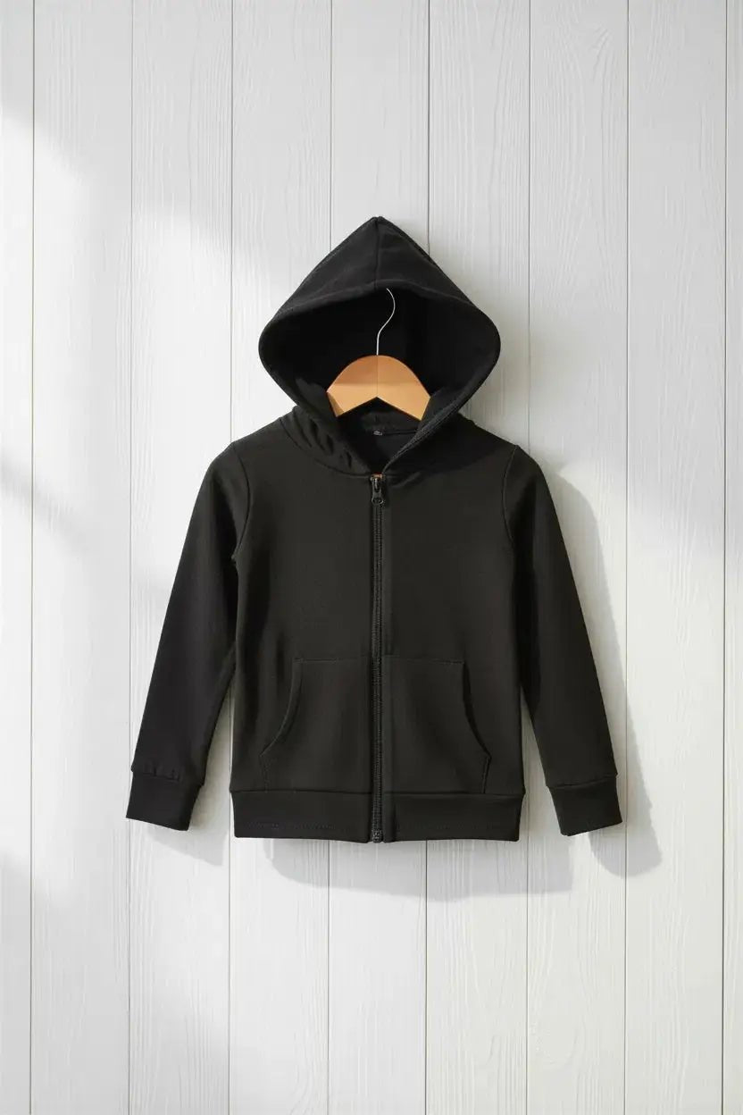Bestaroo Bestaroo Cozy Midnight Zippered Hoodie Bamboo Cotton For Babies - 