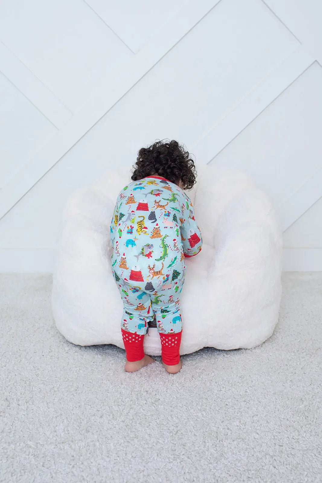 Bestaroo Bestaroo Crackling Christmas Convertible Coverall With Bamboo Viscose - 