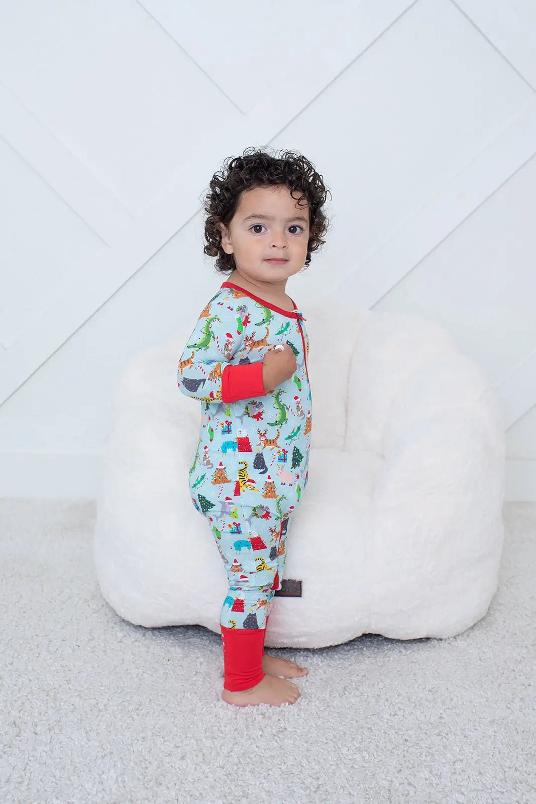 Bestaroo Bestaroo Crackling Christmas Convertible Coverall With Bamboo Viscose - 